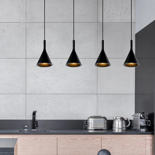 Lucide GIPSY - Hanglamp - 4xE27 - Zwart - sfeer 1